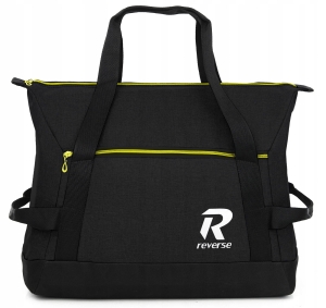 Reverse DUŻA Torba na ZAKUPY plażę SPORTOWA SHOPPERKA PODRÓŻNA ZŁOTA