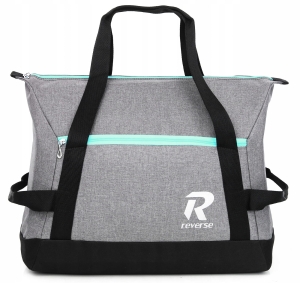 Reverse DUŻA Torba na ZAKUPY plażę SPORTOWA SHOPPERKA PODRÓŻNA