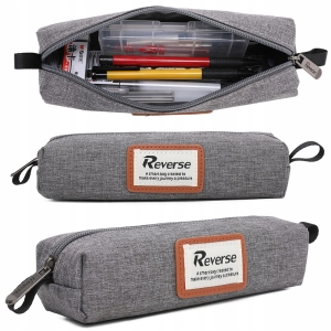 Piórnik szkolny stylowy tuba jednokomorowy Reverse