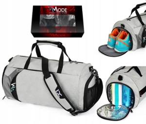 TORBA SPORTOWA FITNESS Na Buty Termiczna + Pudełko