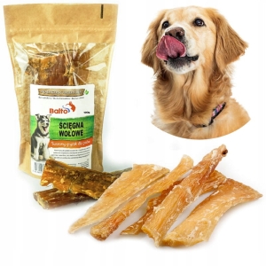 ŚCIĘGNA WOŁOWE NATURALNY GRYZAK DLA PSA SUSZONY PRZYSMAK BALTO op. 100g