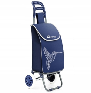 TORBA NA KÓŁKACH WÓZEK NA ZAKUPY SKŁADANY MOCNY