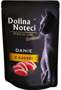 KARMA MORKA DLA KOTA DOLINA NOTECI PREMIUM SASZETKA Z KACZKĄ kot 85g