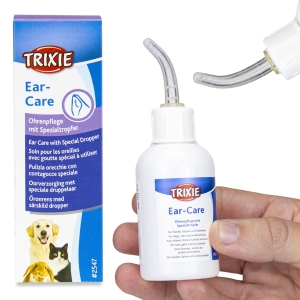 PŁYN DO CZYSZCZENIA I PIELĘGNACJI USZU DLA PSA KOTA ZWIERZĄT 50 ml