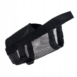 KAGANIEC MATERIAŁOWY Z SIATKĄ DLA PSA REGULOWANY WTERYNARYJNY TRIXIE M