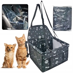 TRANSPORTER DLA PSA FOTELIK SAMOCHODOWY OXFORD LUX ROZMIAR M NIEPRZEMAKALNY