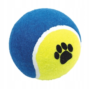 ZABAKWA PIŁKA TENISOWA DLA PSA GRYZAK DO APORTOWANIA SZKOLENIA PSA 7cm
