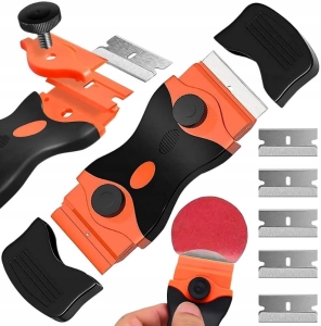 SKROBAK DWUSTRONNY DO PŁYTY INDUKCYJNEJ CERAMICZNEJ SKROBACZKA 6X OSTRZE