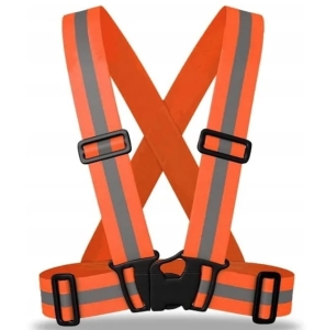 SZELKI ODBLASKOWE ROWER MOTOR KAMIZELKA ODBLASKOWA DLA LEPSZEJ WIDOCZNOŚCI