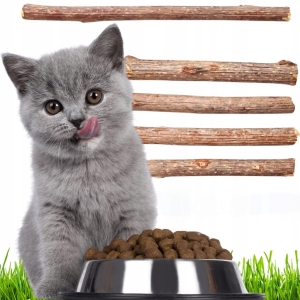 NATURALNE PATYCZKI MATATABI SILVER VINE PRZYSMAK DO GRYZENIA 5SZT DLA KOTA