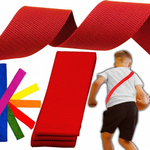 SZARFA GIMNASTYCZNA SZKOLNA ZNACZNIK DO ĆWICZEŃ ZAJĘĆ WF KOLORY 100cm 1szt, 16381091821