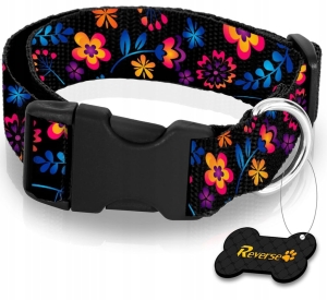 REVERSE SOLIDNA OBROŻA MOCNA PARCIANA DO PSA REGULOWANA 30-45cm M