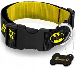 REVERSE SOLIDNA OBROŻA MOCNA PARCIANA DO PSA REGULOWANA 30-45cm M