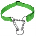 OBROŻA PÓŁZACISKOWA REGULOWANA DLA PSA MARTINGALE Z ŁAŃCUSZKIEM 30-45cm M