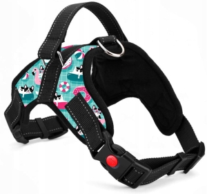 MOCNE SZELKI DLA PSA BEZUCISKOWE REGULOWANE WYGODNE LEKKIE XS 34-44cm