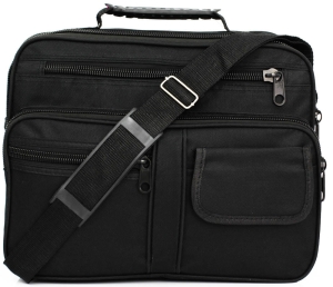 Torba saszetka męska do pracy na ramię A4 z kaburą